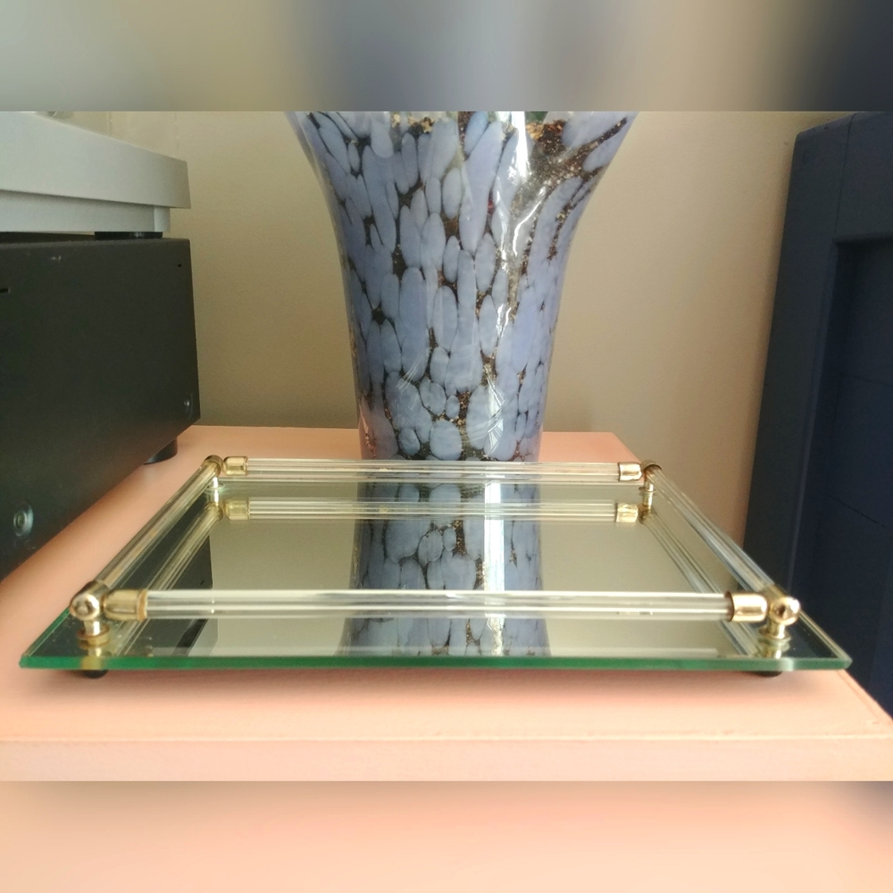 Mirrored Vanity Tray